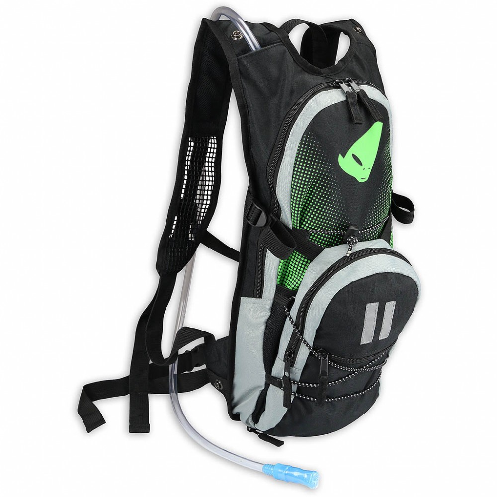 UFO CAMEL BAG Z PLECAKIEM POJEMNIK NA PŁYN 2L CZARNY SZARY (MB02249) ZIELONY