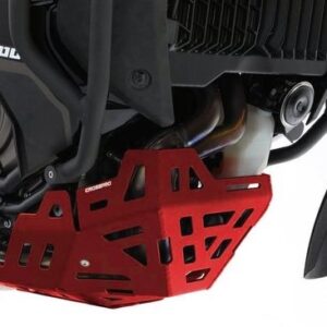 CROSSPRO OSŁONA POD SILNIK ALUMINIOWA YAMAHA XTZ 690 TENERE 700 '21-'24 (EURO 5) CZERWONY